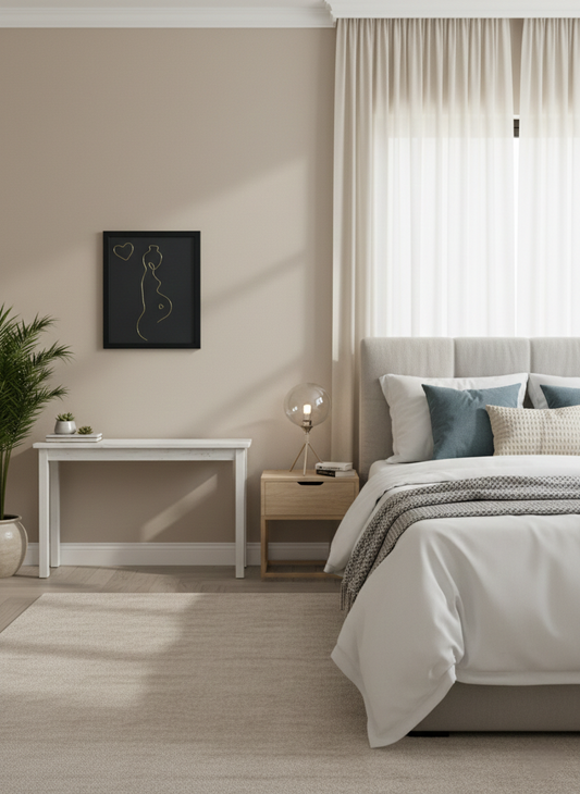 Pregnant women wire silhouette